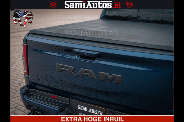 Dodge Ram SPORT | 5.7 V8 4x4 HEMI | PANORAMA DAK | GROOTSCHEM 12 INCH | LPG | Patriot Blue CREW CAB | DUBBELE CABINE | 5 PERSOONS | DC | VOORRAAD NR 2555 - 3325
