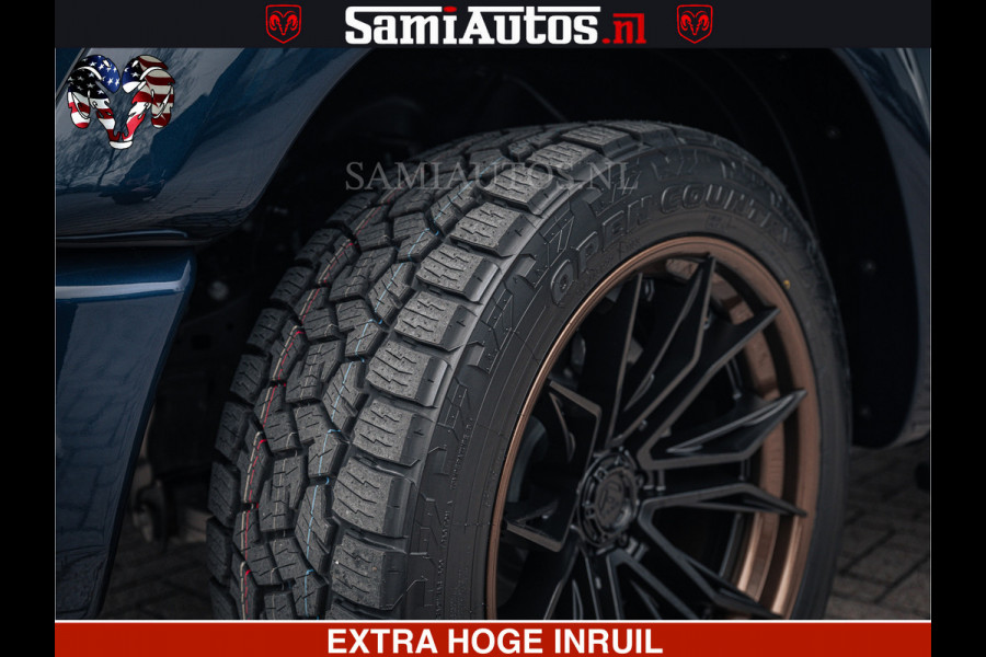 Dodge Ram SPORT | 5.7 V8 4x4 HEMI | PANORAMA DAK | GROOTSCHEM 12 INCH | LPG | Patriot Blue CREW CAB | DUBBELE CABINE | 5 PERSOONS | DC | VOORRAAD NR 2555 - 3325