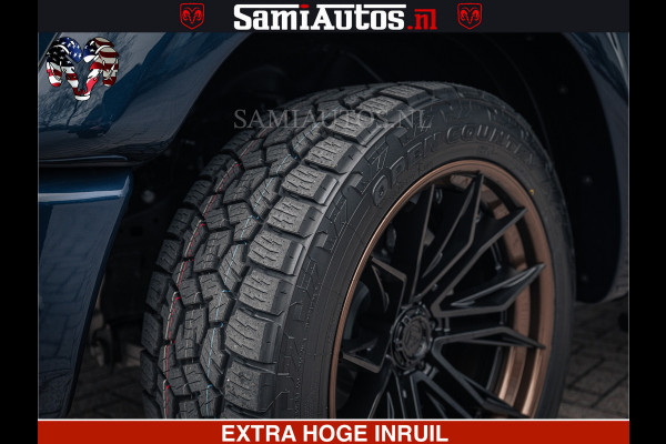 Dodge Ram SPORT | 5.7 V8 4x4 HEMI | PANORAMA DAK | GROOTSCHEM 12 INCH | LPG | Patriot Blue CREW CAB | DUBBELE CABINE | 5 PERSOONS | DC | VOORRAAD NR 2555 - 3325