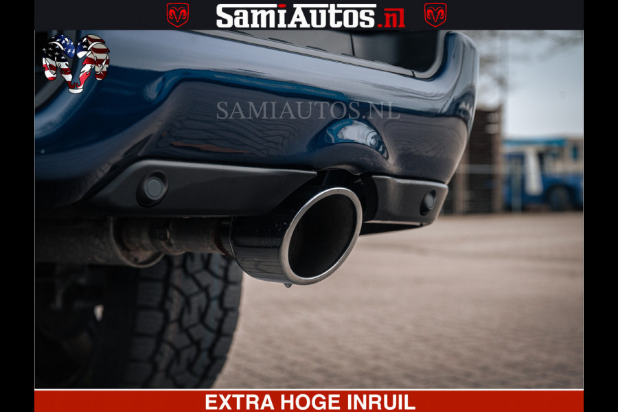 Dodge Ram SPORT | 5.7 V8 4x4 HEMI | PANORAMA DAK | GROOTSCHEM 12 INCH | LPG | Patriot Blue CREW CAB | DUBBELE CABINE | 5 PERSOONS | DC | VOORRAAD NR 2555 - 3325