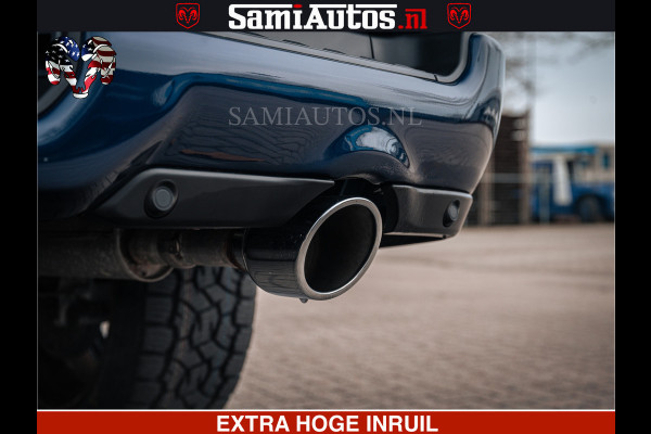 Dodge Ram SPORT | 5.7 V8 4x4 HEMI | PANORAMA DAK | GROOTSCHEM 12 INCH | LPG | Patriot Blue CREW CAB | DUBBELE CABINE | 5 PERSOONS | DC | VOORRAAD NR 2555 - 3325