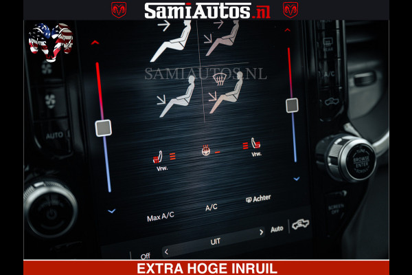 Dodge Ram SPORT | 5.7 V8 4x4 HEMI | PANORAMA DAK | GROOTSCHEM 12 INCH | LPG | Patriot Blue CREW CAB | DUBBELE CABINE | 5 PERSOONS | DC | VOORRAAD NR 2555 - 3325