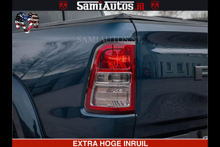 Dodge Ram SPORT | 5.7 V8 4x4 HEMI | PANORAMA DAK | GROOTSCHEM 12 INCH | LPG | Patriot Blue CREW CAB | DUBBELE CABINE | 5 PERSOONS | DC | VOORRAAD NR 2555 - 3325