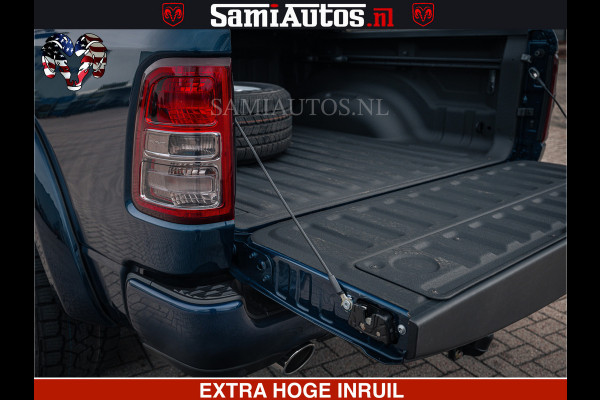 Dodge Ram SPORT | 5.7 V8 4x4 HEMI | PANORAMA DAK | GROOTSCHEM 12 INCH | LPG | Patriot Blue CREW CAB | DUBBELE CABINE | 5 PERSOONS | DC | VOORRAAD NR 2555 - 3325