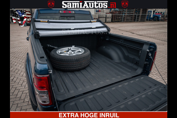 Dodge Ram SPORT | 5.7 V8 4x4 HEMI | PANORAMA DAK | GROOTSCHEM 12 INCH | LPG | Patriot Blue CREW CAB | DUBBELE CABINE | 5 PERSOONS | DC | VOORRAAD NR 2555 - 3325