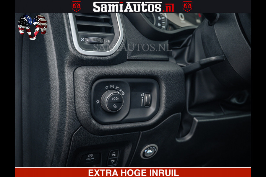 Dodge Ram SPORT | 5.7 V8 4x4 HEMI | PANORAMA DAK | GROOTSCHEM 12 INCH | LPG | Patriot Blue CREW CAB | DUBBELE CABINE | 5 PERSOONS | DC | VOORRAAD NR 2555 - 3325
