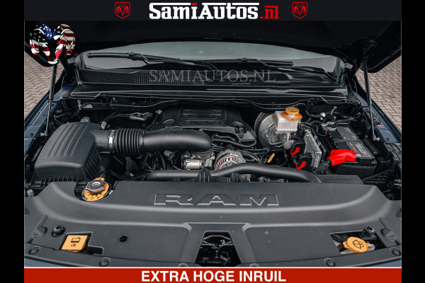 Dodge Ram SPORT | 5.7 V8 4x4 HEMI | PANORAMA DAK | GROOTSCHEM 12 INCH | LPG | Patriot Blue CREW CAB | DUBBELE CABINE | 5 PERSOONS | DC | VOORRAAD NR 2555 - 3325