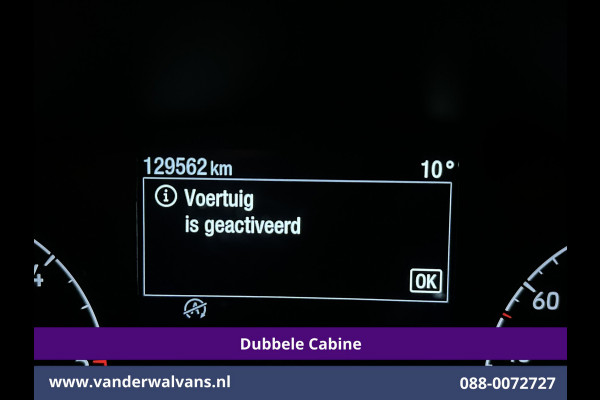 Ford Transit Custom 2.0 TDCI 170pk L2H1 Dubbele Cabine Euro6 Airco | 5-Zits | 2x Zijdeur | Camera | Navigatie | LED, Apple Carplay, Android Auto, Cruisecontrol, Verwarmde voorruit, Trekhaak, Parkeersensoren