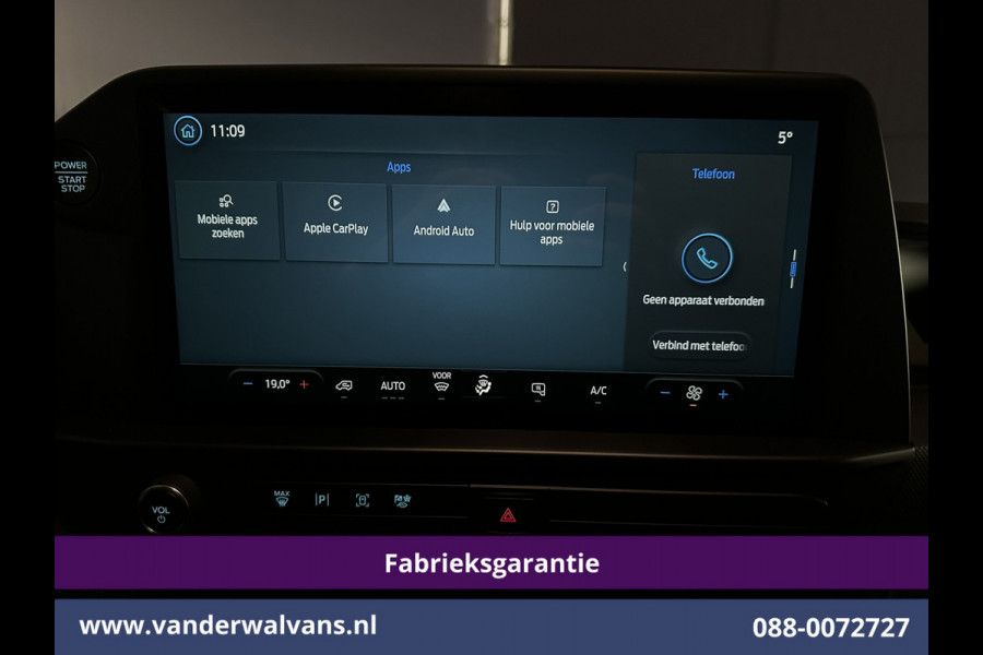 Ford Transit Custom 2.0 TDCI 136pk L2H1 Fabrieksgarantie Euro6 Airco | Camera | Apple Carplay | LED Android Auto, Cruisecontrol, Parkeersensoren, Verwarmde voorruit, Bijrijdersbank, 2740kg trekvermogen