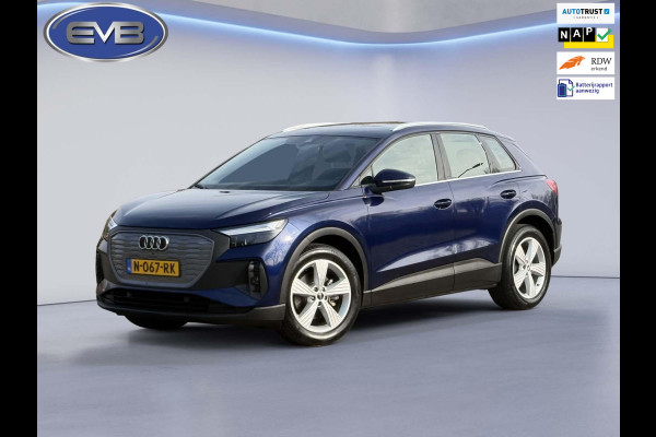 Audi Q4 e-tron 35 AUTOMAAT Edition, camera, navarra bleu, stoelverwarming, digitaal cockpit, 1 e eigenaar, NL auto met nap
