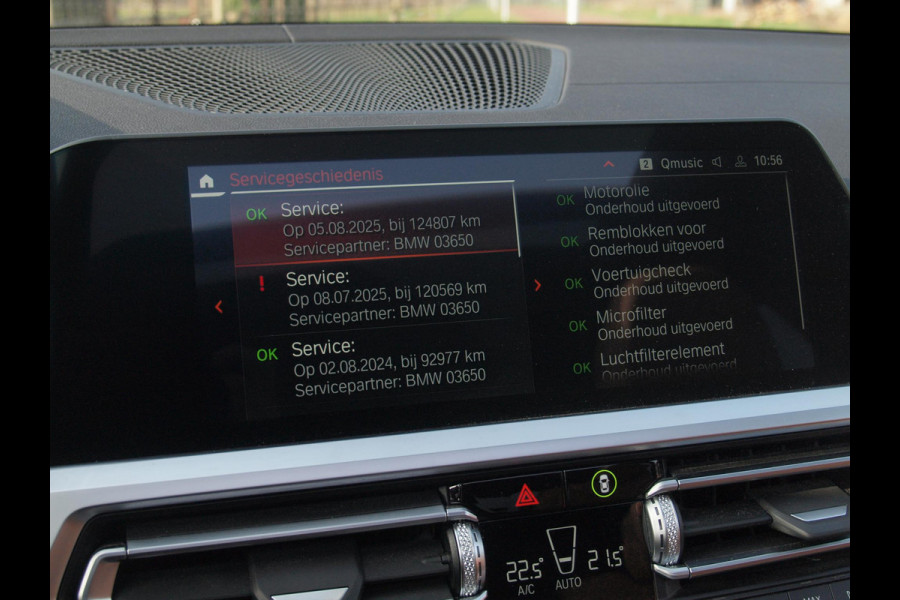 BMW 3 Serie 318i High Executive | Laser Led | Schuifdak | Camera | Sfeerverlichting | Sport stoelen leer | Zwarte Hemel |