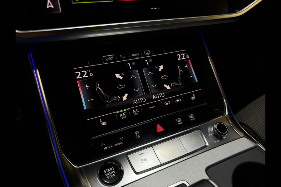 Audi A6 Limousine 50 TFSI e quattro 3x S-LINE |PANO|MATRIXLED|B&O|KEYLESS|DEALER ONDERHOUDEN|SFEERVERLICHTING|TREKHAAK|299PK|VOL!