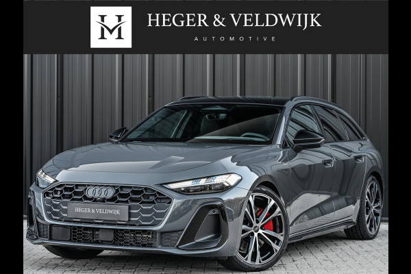 Audi A5 Avant 2.0 e-hybrid quattro S edition 368PK Competition | Nimbus grey | S-Seats | Panoramadak | B&O Sound | Head-Up | 360 Camera | Adaptvie Cruise | Trekhaak | Passagiers display |