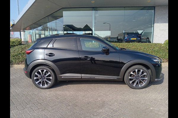 Mazda CX-3 2.0 SkyActiv-G 120 GT-M AUTOMAAT, LED, 18" LMV, CAMERA, PDC, HUD, etc. incl. 12 MND BOVAGGARANTIE