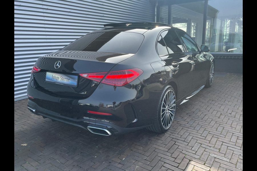 Mercedes-Benz C-Klasse 180 AMG Line night pakket panoramadak  vol vol