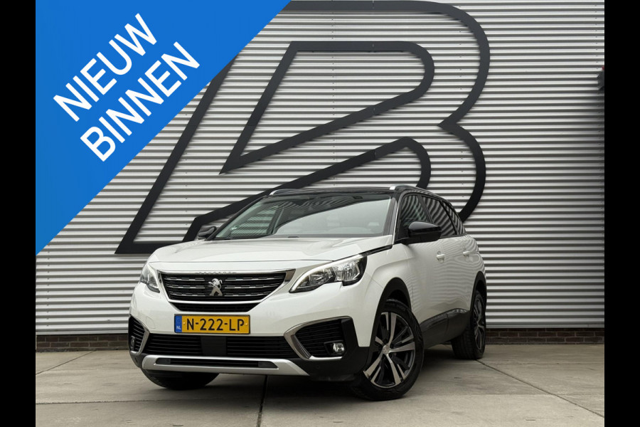 Peugeot 5008 1.2 PureTech Allure 1e Eigenaar|Navi|Clima|Trekhaakl|D-riem v.v in 2021|PDC V+A|Cruise|7-zits|APK tot 02-2027