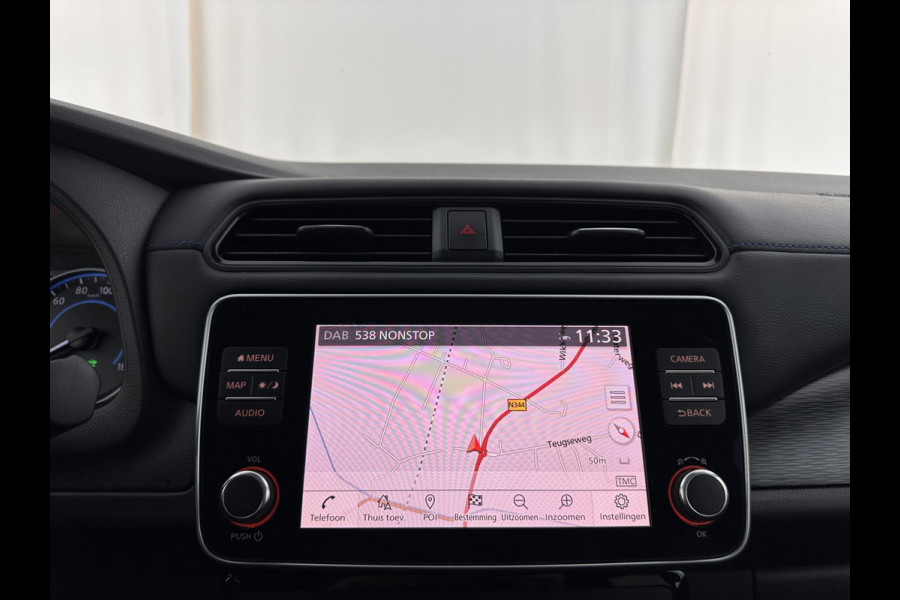 Nissan Leaf N-Connecta 40 kWh {SOH-90%} Aut. *HEATPUMP | ADAPTIVE-CRUISE | NAVI-FULLMAP | TOPVIEW | KEYLESS | BLINDSPOT |  DIGI-COCKPIT | HEATED-COMFORTSEATS | DAB | PRIVACYGLASS | ECC | PDC | CARPLAY | 17"ALU*