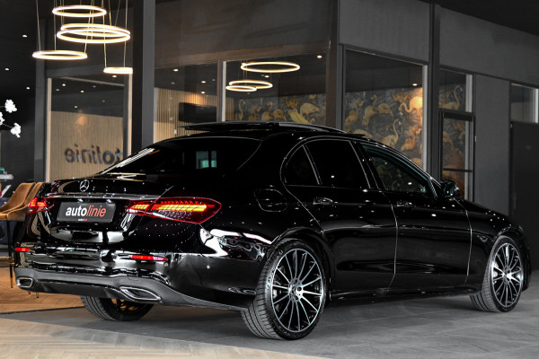 Mercedes-Benz E-Klasse 400 d 4MATIC AMG Night. Pano, Luchtv, Memory, 360, Burm, Leder, Dodeh, CarPlay, Sfeer!