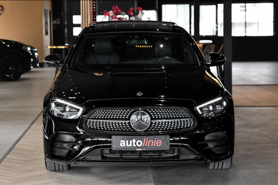 Mercedes-Benz E-Klasse 400 d 4MATIC AMG Night. Pano, Luchtv, Memory, 360, Burm, Leder, Dodeh, CarPlay, Sfeer!