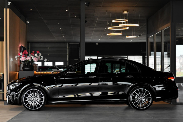 Mercedes-Benz E-Klasse 400 d 4MATIC AMG Night. Pano, Luchtv, Memory, 360, Burm, Leder, Dodeh, CarPlay, Sfeer!