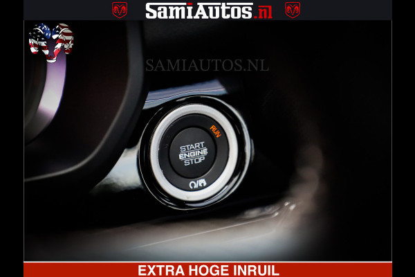 Dodge Ram Limited Night High Output 540HP 706Nm | Massage + Full Option | De Meest Luxe en Volle Pick-Up in zijn Klasse | Comfortabele Dubbele Cabine met Royale 5 Zitplaatsen | BPM vrij | Nu Leverbaar uit Voorraad | Voorraad Nr 2352 - 7649