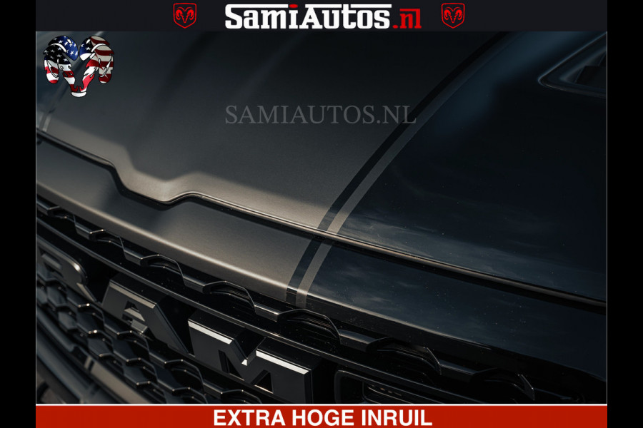 Dodge Ram Limited Night H.O 540HP 706Nm | Massage + Full Option | De Meest Luxe en Volle Pick-Up in zijn Klasse | Comfortabele Dubbele Cabine met Royale 5 Zitplaatsen | BPM vrij | Nu Leverbaar uit Voorraad | Voorraad Nr 2328 -  5157