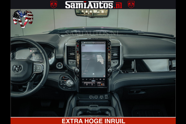 Dodge Ram Limited Night H.O 540HP 706Nm | Massage + Full Option | De Meest Luxe en Volle Pick-Up in zijn Klasse | Comfortabele Dubbele Cabine met Royale 5 Zitplaatsen | BPM vrij | Nu Leverbaar uit Voorraad | Voorraad Nr 2328 -  5157