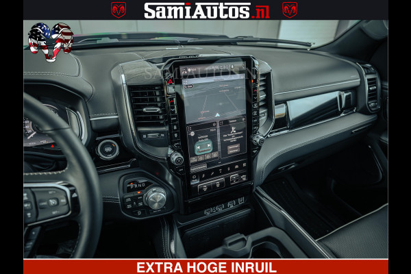 Dodge Ram Limited Night H.O 540HP 706Nm | Massage + Full Option | De Meest Luxe en Volle Pick-Up in zijn Klasse | Comfortabele Dubbele Cabine met Royale 5 Zitplaatsen | BPM vrij | Nu Leverbaar uit Voorraad | Voorraad Nr 2328 -  5157