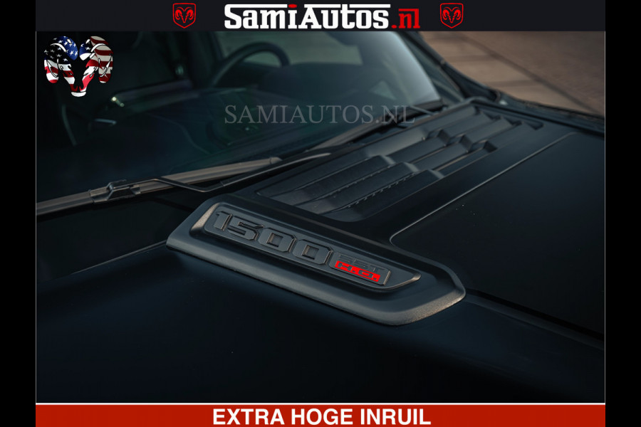 Dodge Ram Limited Night H.O 540HP 706Nm | Massage + Full Option | De Meest Luxe en Volle Pick-Up in zijn Klasse | Comfortabele Dubbele Cabine met Royale 5 Zitplaatsen | BPM vrij | Nu Leverbaar uit Voorraad | Voorraad Nr 2328 -  5157