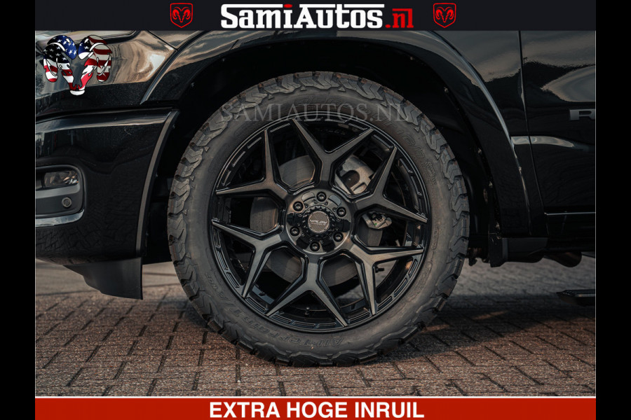 Dodge Ram Limited Night H.O 540HP 706Nm | Massage + Full Option | De Meest Luxe en Volle Pick-Up in zijn Klasse | Comfortabele Dubbele Cabine met Royale 5 Zitplaatsen | BPM vrij | Nu Leverbaar uit Voorraad | Voorraad Nr 2328 -  5157