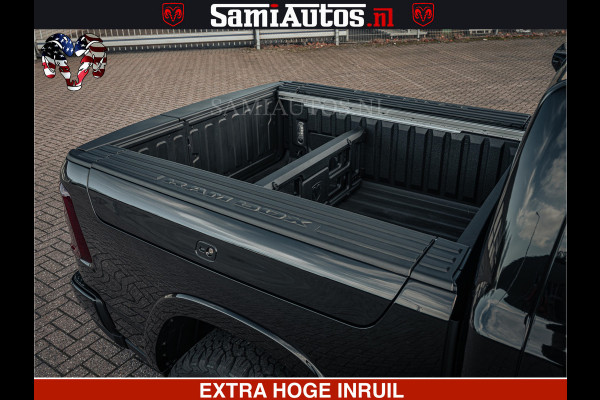 Dodge Ram Limited Night H.O 540HP 706Nm | Massage + Full Option | De Meest Luxe en Volle Pick-Up in zijn Klasse | Comfortabele Dubbele Cabine met Royale 5 Zitplaatsen | BPM vrij | Nu Leverbaar uit Voorraad | Voorraad Nr 2328 -  5157