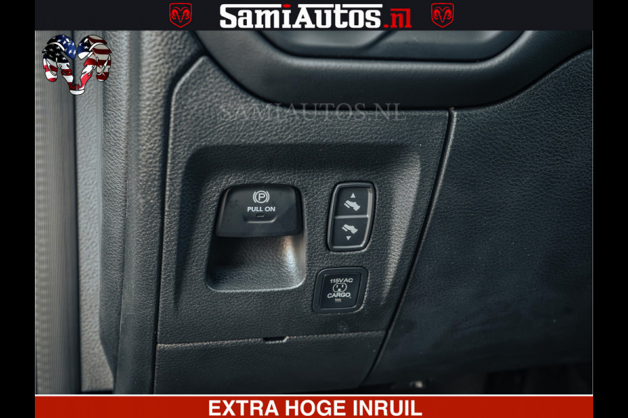 Dodge Ram Limited Night H.O 540HP 706Nm | Massage + Full Option | De Meest Luxe en Volle Pick-Up in zijn Klasse | Comfortabele Dubbele Cabine met Royale 5 Zitplaatsen | BPM vrij | Nu Leverbaar uit Voorraad | Voorraad Nr 2328 -  5157