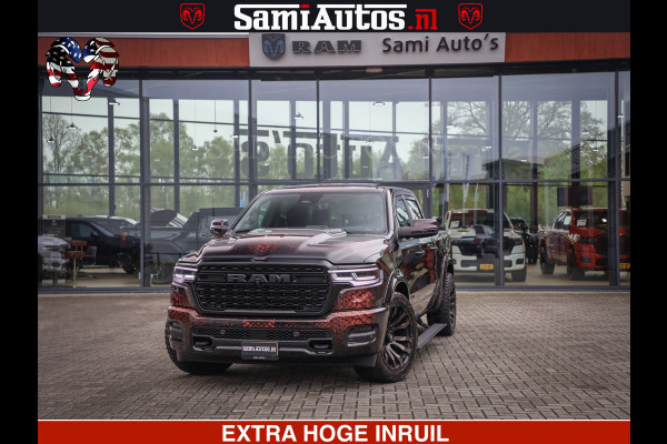 Dodge Ram COBRA EDITION | All-In Prijs | Limited Night High Output 540HP 706Nm | Massage + Full Option | De Meest Luxe en Volle Pick-Up in Comfortabele Dubbele Cabine met Royale 5 Zitplaatsen | BPM vrij | Nu Leverbaar uit Voorraad | Voorraad Nr 2335 - 5153 |