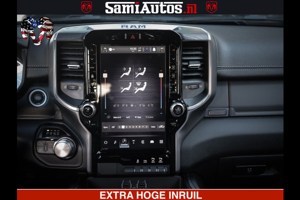 Dodge Ram 1500 LARAMIE SPORT | 5.7 V8 4X4 | 12 INCH MULTIMEDIA | MEMORY SEAT | BED STEP | 3500KG | GRANITE CRYSTAL | PRINS LPG | CRUISE | FULL LED | ALARM K3 | UITLAAT KLEP SYSTEEM ALS NIEUW!