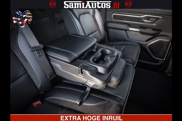 Dodge Ram 1500 LARAMIE SPORT | 5.7 V8 4X4 | 12 INCH MULTIMEDIA | MEMORY SEAT | BED STEP | 3500KG | GRANITE CRYSTAL | PRINS LPG | CRUISE | FULL LED | ALARM K3 | UITLAAT KLEP SYSTEEM ALS NIEUW!