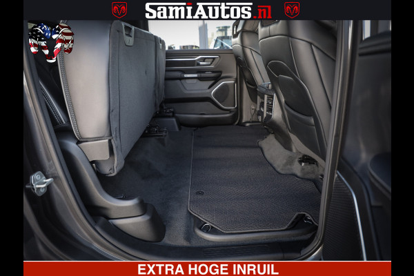 Dodge Ram 1500 LARAMIE SPORT | 5.7 V8 4X4 | 12 INCH MULTIMEDIA | MEMORY SEAT | BED STEP | 3500KG | GRANITE CRYSTAL | PRINS LPG | CRUISE | FULL LED | ALARM K3 | UITLAAT KLEP SYSTEEM ALS NIEUW!