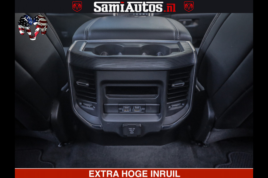 Dodge Ram 1500 LARAMIE SPORT | 5.7 V8 4X4 | 12 INCH MULTIMEDIA | MEMORY SEAT | BED STEP | 3500KG | GRANITE CRYSTAL | PRINS LPG | CRUISE | FULL LED | ALARM K3 | UITLAAT KLEP SYSTEEM ALS NIEUW!