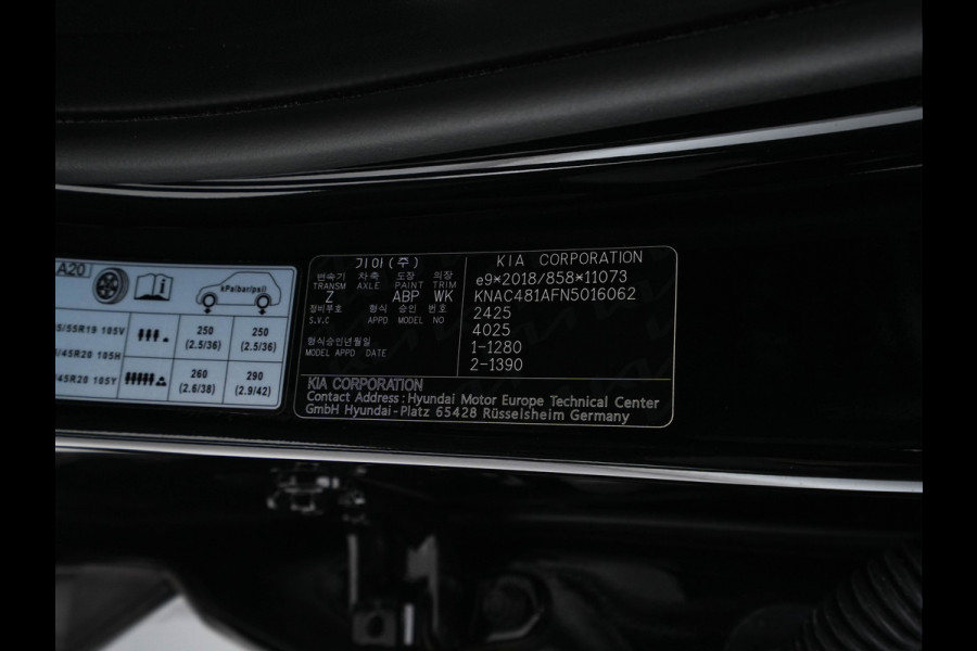 Kia Ev6 GT-Line 77.4 kWh (3-Fase-11kW) {SOH-100%} (INCL-BTW) Aut. *HEATPUMP | PANO | HEAD-UP | LEATHER-ALCANTARA | ADAPTIVE-CRUISE | DIGI-COCKPIT | MERIDIAN-AUDIO | MEMORYPACK | FULL-LED | KEYLESS | TOPVIEW | DAB | BLINDSPOT | NAVI-FULLMAP |