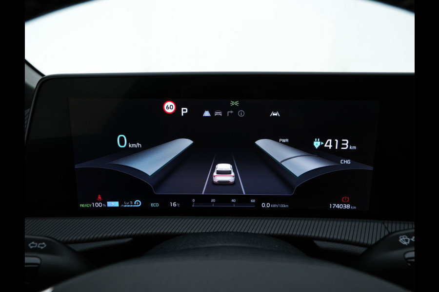 Kia Ev6 GT-Line 77.4 kWh (3-Fase-11kW) {SOH-100%} (INCL-BTW) Aut. *HEATPUMP | PANO | HEAD-UP | LEATHER-ALCANTARA | ADAPTIVE-CRUISE | DIGI-COCKPIT | MERIDIAN-AUDIO | MEMORYPACK | FULL-LED | KEYLESS | TOPVIEW | DAB | BLINDSPOT | NAVI-FULLMAP |