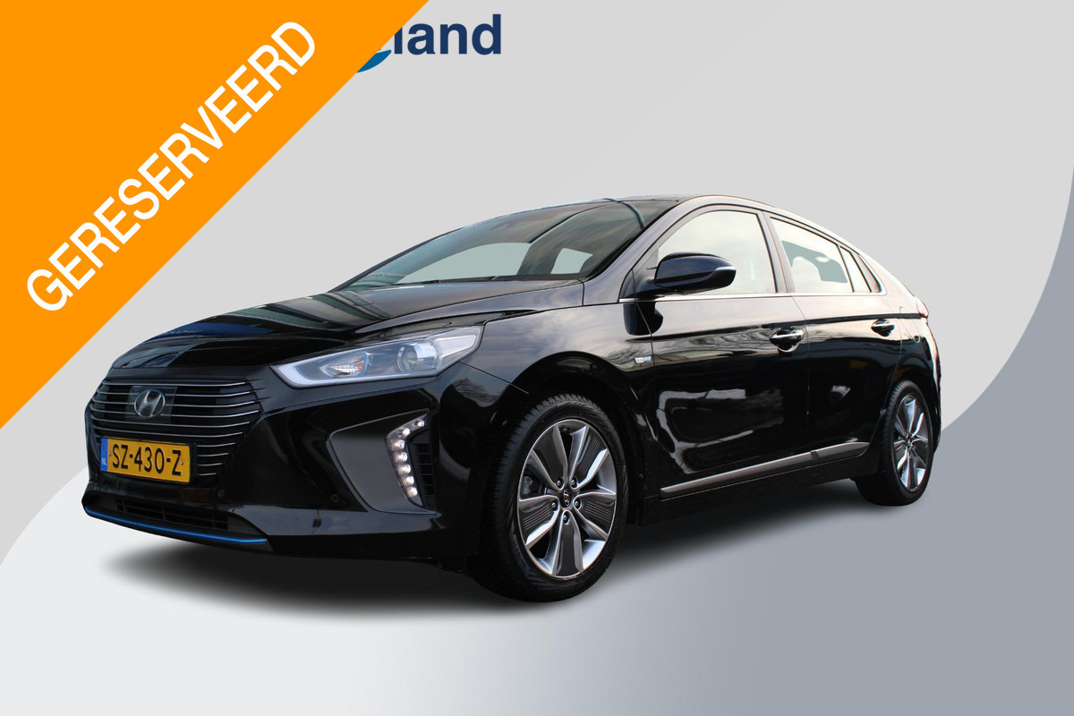 Hyundai IONIQ 1.6 GDi Premium | Stoelverwarming + Koeling | Electrische Stoelen Memory | Schuif/Kanteldak | Camera | Climate Control | Navigatie |