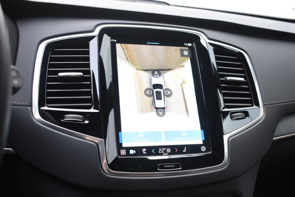 Volvo XC90 T8 455PK Recharge AWD Ultimate Bright / Luchtvering / Bowers & Wilkins / Schuif-kanteldak / 360 Camera / Head Up Display / Nappaleder met ventilatie / Massagefunctie / Gelamineerde zijruiten / 22'' Velgen / Trekhaak /  Stoelverwarming / Stuurverwarming
