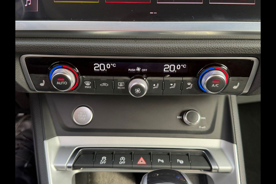 Audi Q3 35 TFSI S Line Pro Line Climate control Cruise LED Stoelverwarming Apple / Android Navi PDC voor/achter