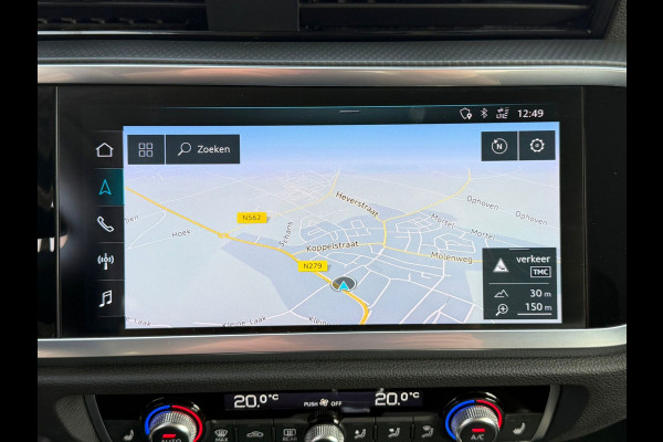 Audi Q3 35 TFSI S Line Pro Line Climate control Cruise LED Stoelverwarming Apple / Android Navi PDC voor/achter