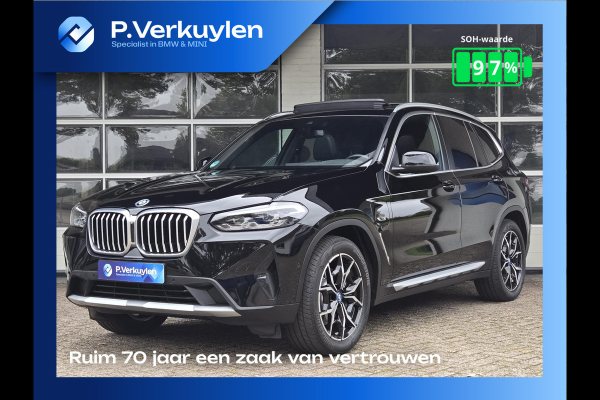 BMW X3 xDrive30e LCI | SPORTSTOELEN | LEDER | PANORAMADAK | CAMERA | TREKHAAK |