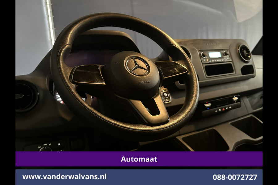 Mercedes-Benz Sprinter 314 CDI Automaat Bakwagen 21m3 KUUB Laadklep Zijdeur Euro6 Airco | LAT om LAT Leder, Bijrijdersbank