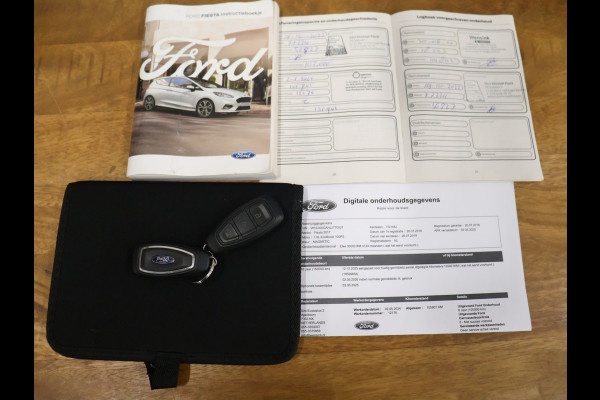 Ford Fiesta 1.0 EcoBoost ST-Line [APPLE CARPLAY, ADNROID AUTO, CRUISE CONTROL, LANE ASSIST, PDC ACHTER, AUTOMATISCHE AIRCO, LICHTMETALEN VELGEN, NIEUWSTAAT]