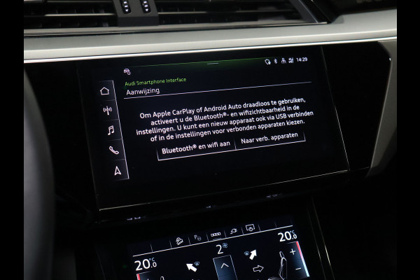 Audi e-tron 55 quattro Advanced edition 95 kWh [MEMORY SEATS, APPLE CARPLAY, ANDROID AUTO, CRUISE CONTROL, PDC V+A, STUURVERWARMING, STOELVERWARMING, NIEUWSTAAT]