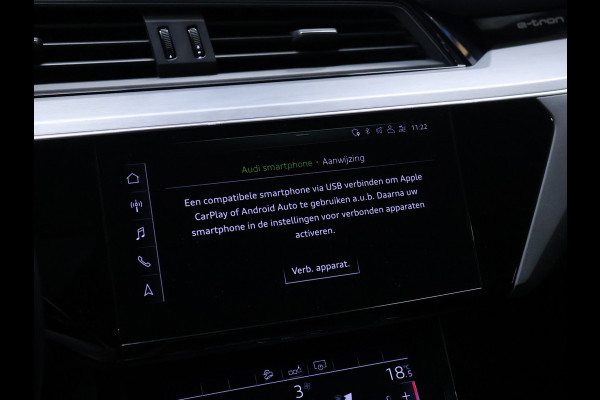Audi e-tron e-tron 55 quattro 95 kWh [LUCHTVERING, MEMORY SEATS, APPLE CARPLAY, ANDROID AUTO, CRUISE CONTROL, ACHTERUITRIJCAMERA, PDC V+A, STOEVERWARMING, NIEUWSTAAT]