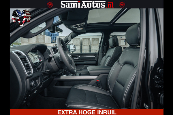 Dodge Ram SPORT | 5.7 V8 4x4 HEMI | PANORAMA DAK | GROOTSCHEM 12 INCH | LPG | Diamond Black Pearl | CREW CAB | DUBBELE CABINE | 5 PERSOONS | DC | VOORRAAD NR 2558 - 6047