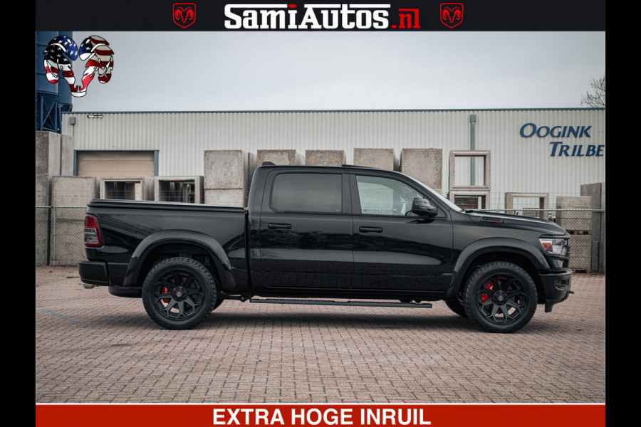Dodge Ram SPORT | 5.7 V8 4x4 HEMI | PANORAMA DAK | GROOTSCHEM 12 INCH | LPG | Diamond Black Pearl | CREW CAB | DUBBELE CABINE | 5 PERSOONS | DC | VOORRAAD NR 2558 - 6047